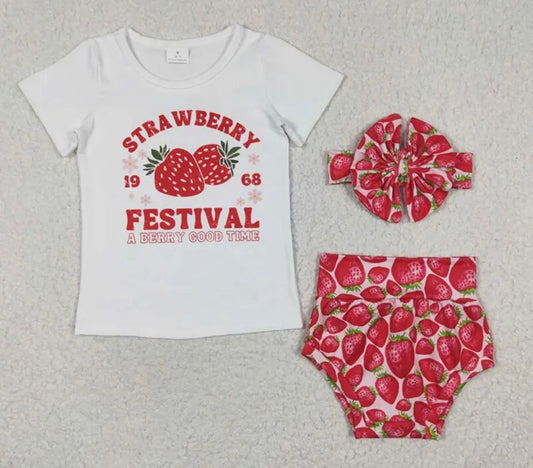 Strawberry Festival Bummies