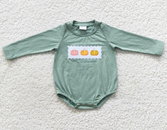 Embroidered Pumpkin Sweatshirt Bubble