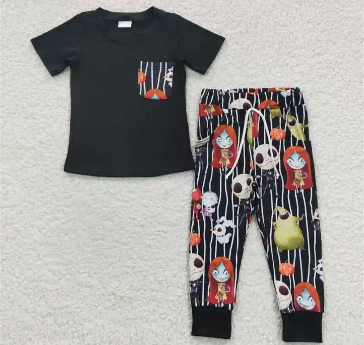 Nightmare Stripes Jammies Set